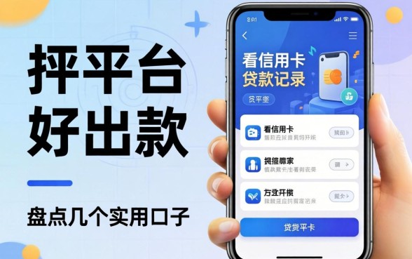 哪个平台好出款不看信用卡的贷款记录？盘点几个实用口子