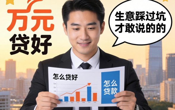贷款5万元怎么贷好?生意人踩过坑才敢说的实话