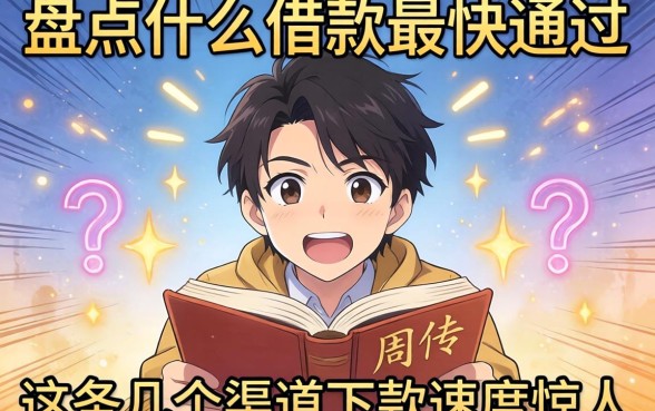 急需资金周转？盘点什么借款最快通过，这几个渠道下款速度惊人