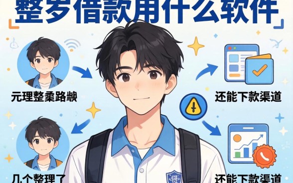 十八岁借款用什么软件？整理了几个还能下款的渠道