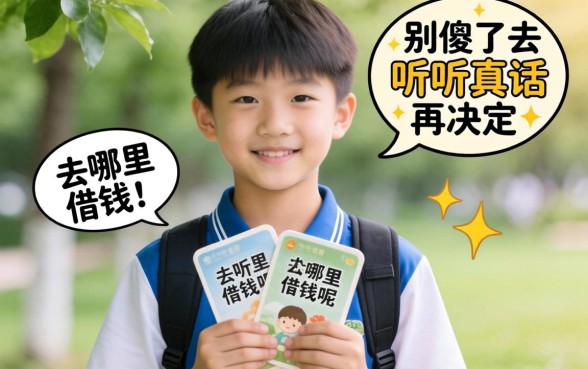16岁去哪里可以借钱呢？别傻了，听完真话再决定
