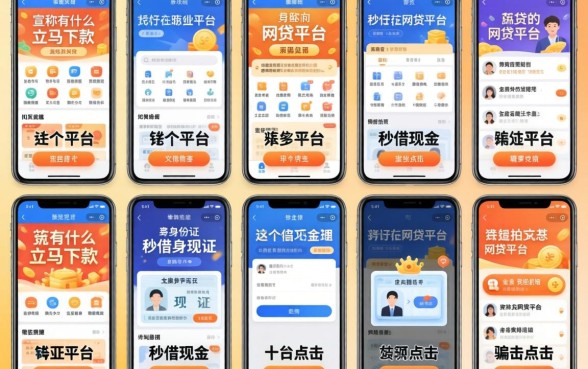 我试了十几个平台，发现那些宣称有什么立马下款的网贷平台和手机身份证秒借现金的app，大多都是骗点击的