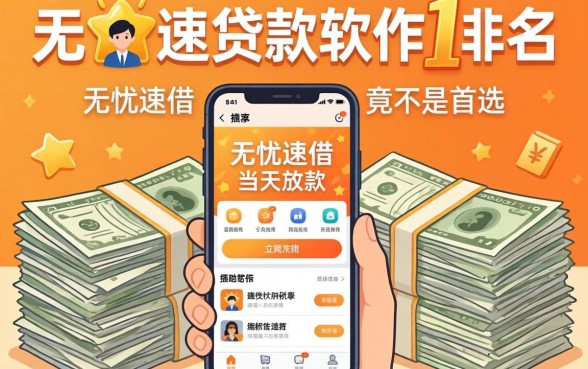我翻遍了最好的贷款软件排名,发现无忧速借当天放款的app竟不是首选