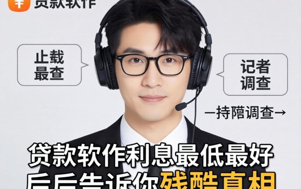 什么贷款软件利息最低最好？记者调查后告诉你残酷真相