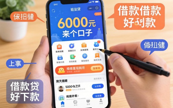 网贷6000元来个口子，细致阐述五个借款好下款的app