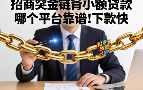 生意场上资金链突然吃紧怎么办？2026招商小额贷款哪个平台靠谱且下款快？