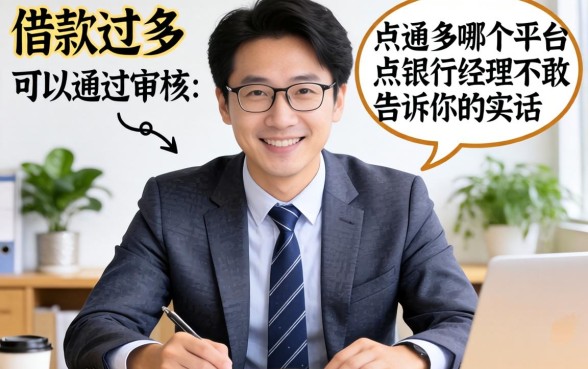 借款过多哪个平台可以通过审核？说点银行经理不敢告诉你的实话