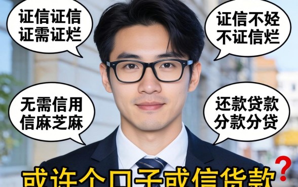 征信黑征信不好征信烂无需信用芝麻分贷款这几个口子或许能下