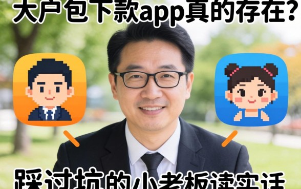 无视黑户包下款app真的存在吗？一个踩过坑的小老板说实话