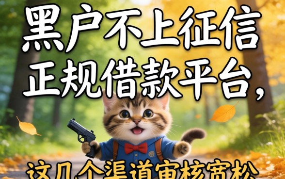 揭秘黑户不上征信的正规借款平台，这几个渠道审核宽松