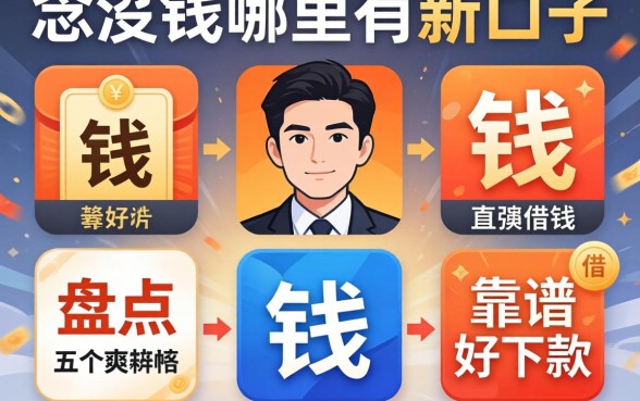急需用钱哪里有新口子可以借钱？盘点五个靠谱好下款的借款平台