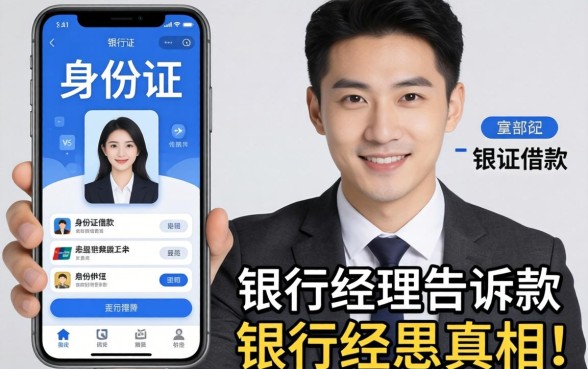 不用身份证借款软件有哪些呢？银行经理告诉你真相