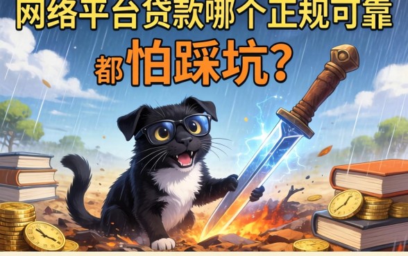 急需用钱却怕踩坑？网络平台贷款哪个正规可靠一点，行内人教你如何避雷选对平台