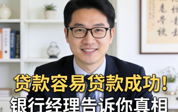 网上哪个贷款容易贷款成功？银行经理告诉你真相