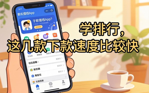 揭秘手机借钱app 排行：这几款下款速度比较快