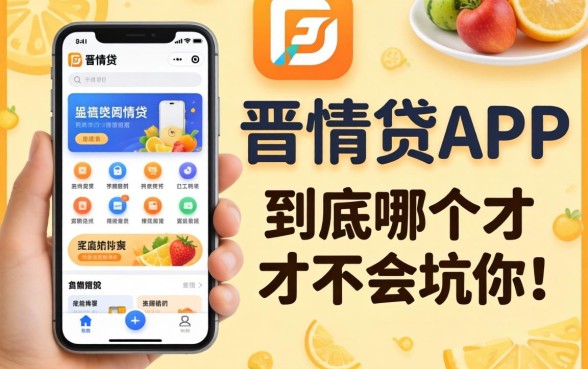 像晋情贷app一样的网贷软件，到底哪个才不会坑你？