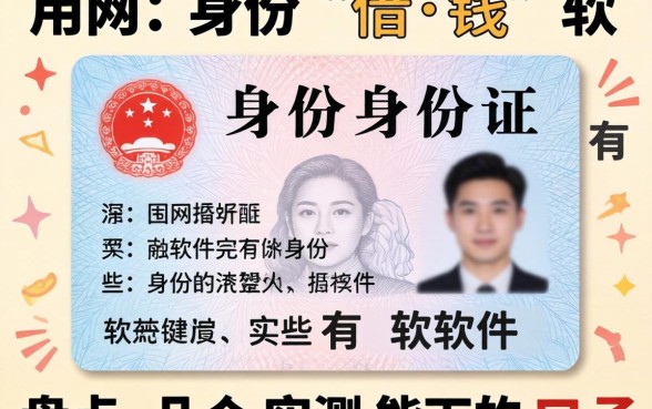 网上用身份证借钱的软件有哪些?盘点几个实测能下的口子