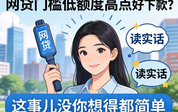 哪个网贷门槛低额度高点好下款？说实话，这事儿没你想得那么简单