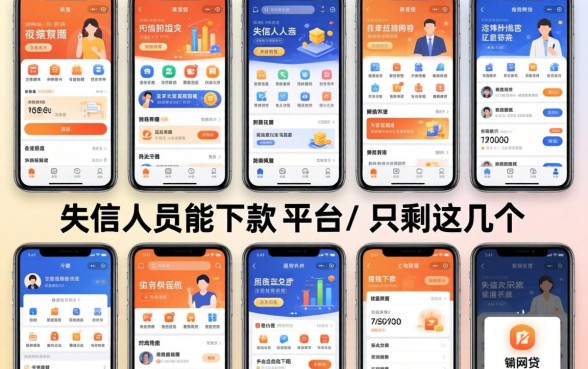 我翻了十几款网贷App，发现失信人员能下款的平台只剩这几个