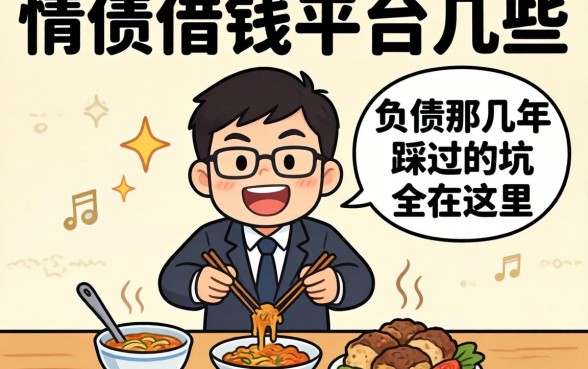 不正规的借钱平台有哪些？我负债那几年踩过的坑全在这里