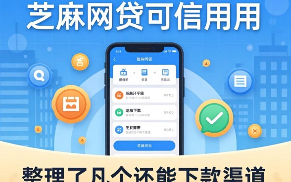 芝麻网贷可信用用：整理了几个还能下款的渠道