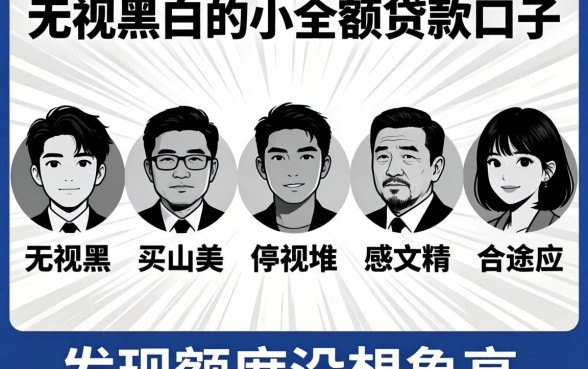 我试了5个无视黑白的小额贷款口子,发现额度没想象中高