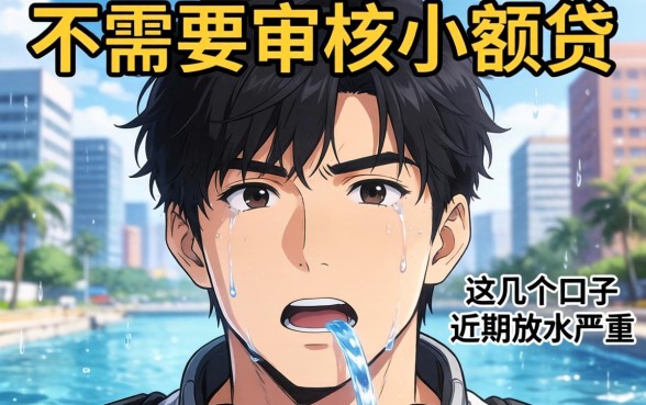 揭秘不需要审核小额贷，这几个口子近期放水严重
