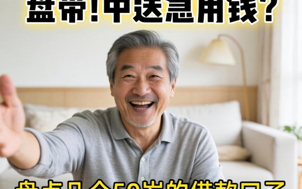 年过半百急用钱？盘点几个50岁的借款口子