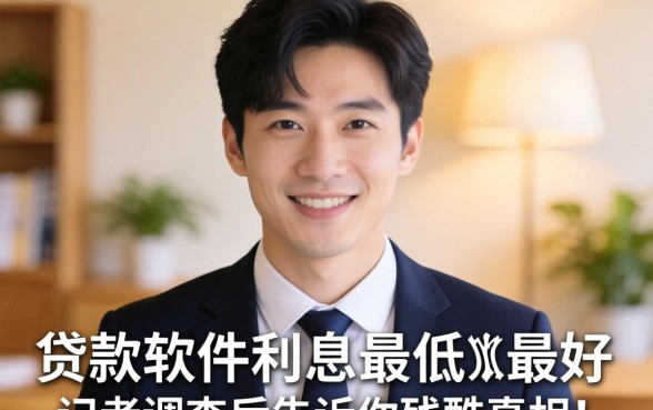什么贷款软件利息最低最好？记者调查后告诉你残酷真相