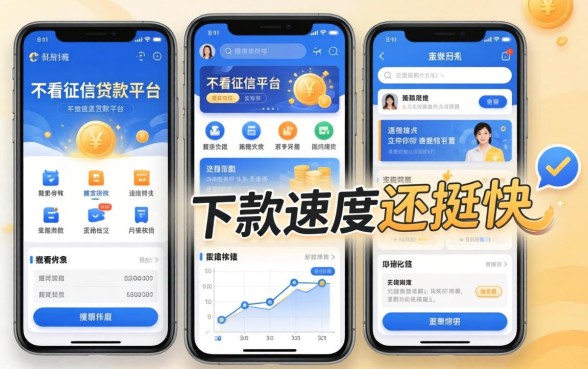 实测几个不看征信的贷款平台，下款速度还挺快