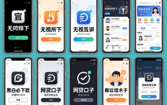 我试了十几个平台，发现那些所谓无视黑白必下款的网贷口子其实另有玄机