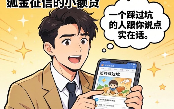 2026不查征信的小额贷:一个踩过坑的人跟你说点实在话