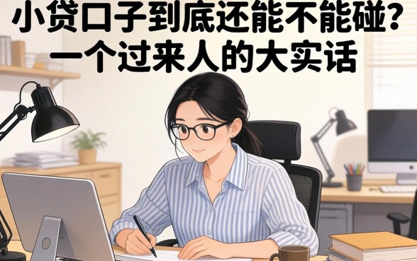 整顿后的小贷口子到底还能不能碰?一个过来人的大实话