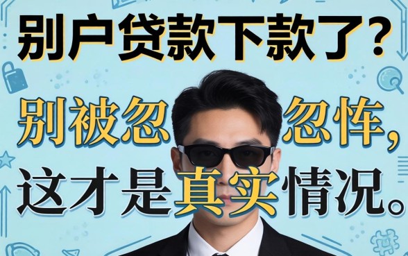 黑户贷款下款了？别被忽悠，这才是真实情况