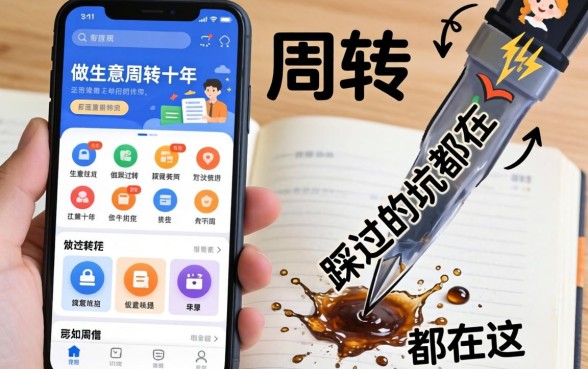 类似贷款的软件有哪些?做生意周转十年,我踩过的坑都在这
