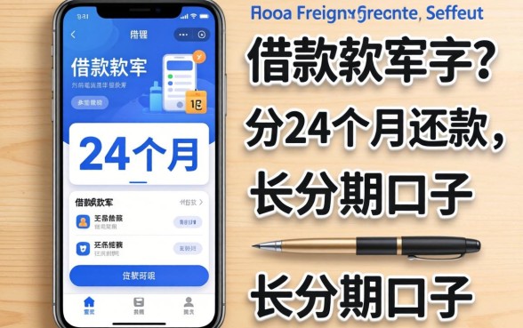有没有借款软件是分24个月还款的呢？整理了一批长分期口子