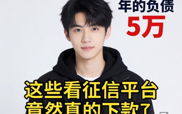 我21岁那年负债五万,发现这些不看征信的平台竟然真的下款了