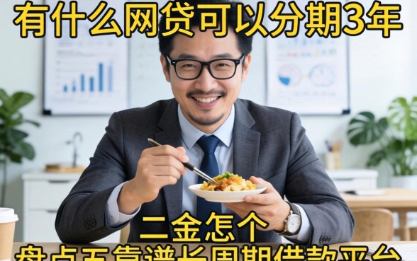 急需资金周转怎么办？有什么网贷可以分期3年？盘点五个靠谱长周期借款平台