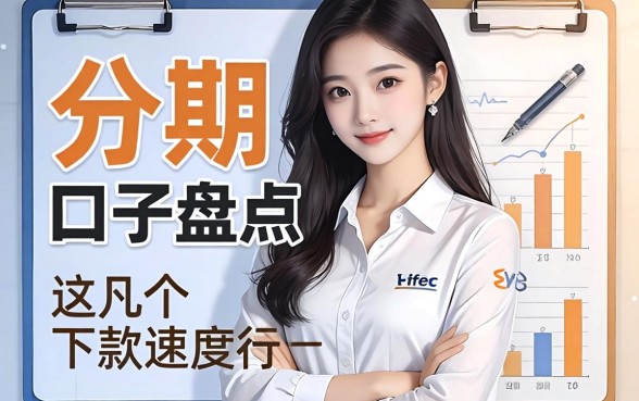 2026网贷能分期的口子盘点，这几个下款速度还行