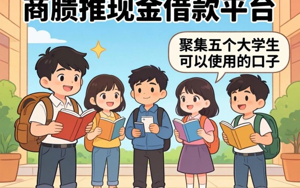 门槛低的现金借款平台，归集五个大学生可以使用的口子