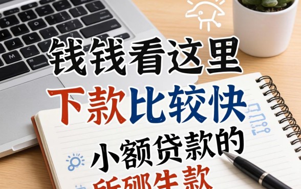 急需用钱看这里:下款比较快的小额贷款有哪些整理