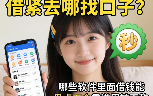手头紧去哪找口子？哪些软件里面可以借钱能秒下款？盘点五个靠谱周转平台