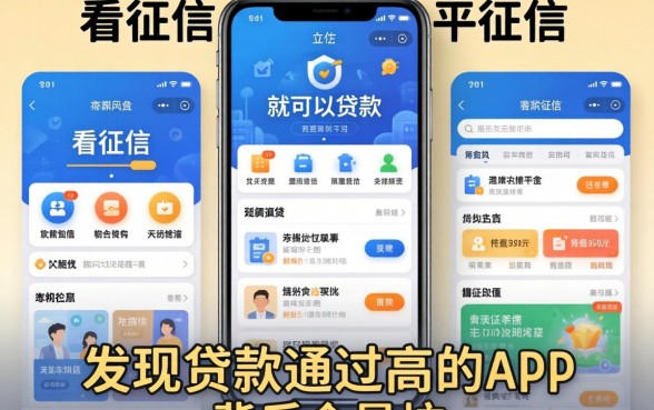 我试了几个不看征信就可以贷款的平台，发现贷款通过高的app背后全是坑