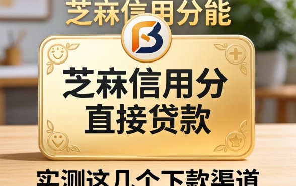 芝麻信用分能直接贷款吗？实测这几个下款渠道