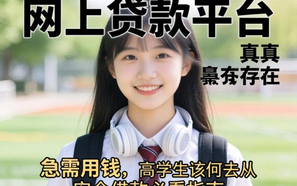 16岁网上贷款平台真的存在吗？急需用钱的高中生该何去何从，安全借款必看指南