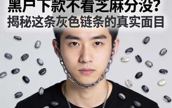 黑户下款不看芝麻分的没?揭秘这条灰色链条的真实面目