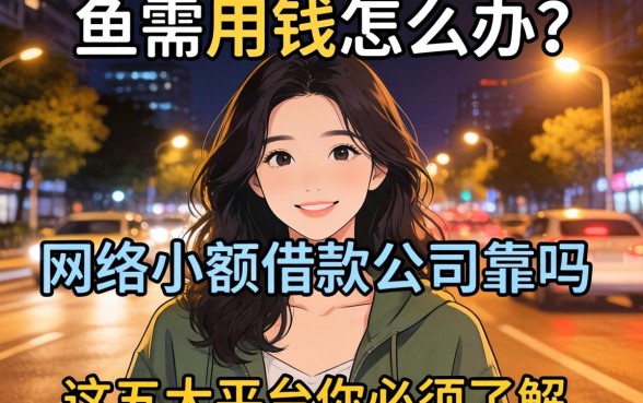 深夜急需用钱怎么办？网络小额借款公司靠谱吗？这五大平台你必须了解