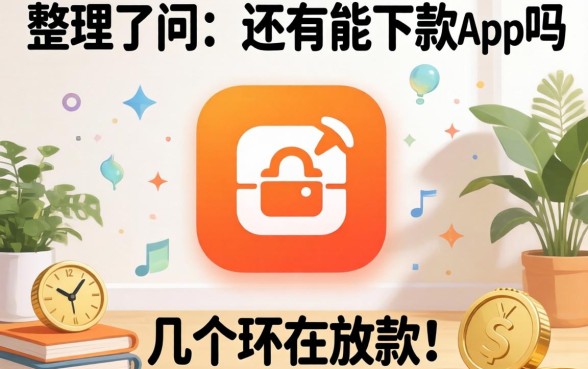 最近很多人问还有能下款的app吗，整理了几个还在放款的