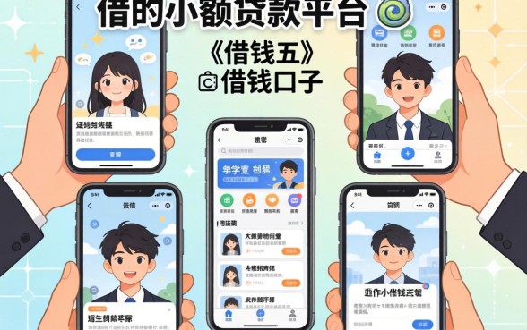 学生可借的小额贷款平台,梳理五个手机上可以借钱的口子