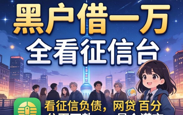 我试了黑户借一万不看征信的平台,发现不看征信负债的网贷百分百下款app是个谎言